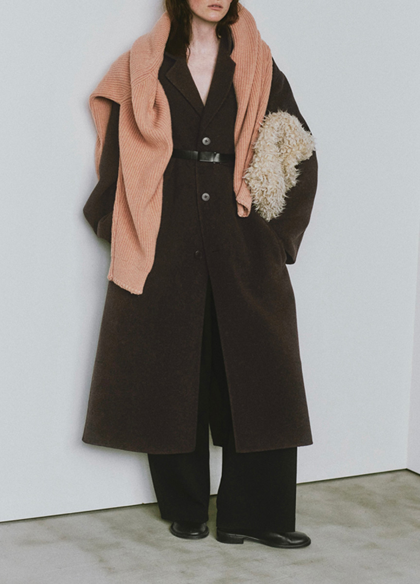 蓬鬆毛絨肩背包